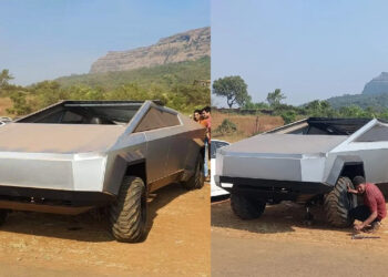 Made-in-India Tesla Cybertruck Looks Real