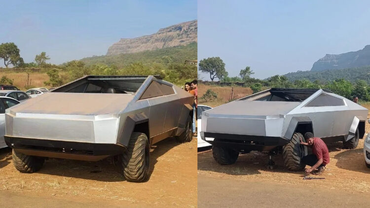 Made in india Tesla Cybertruck Looks Real