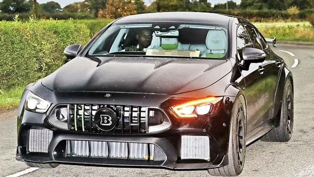 Marcus rashford mercedes amg gt63 s
