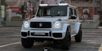 mercedes g-wagon replica maruti jimny