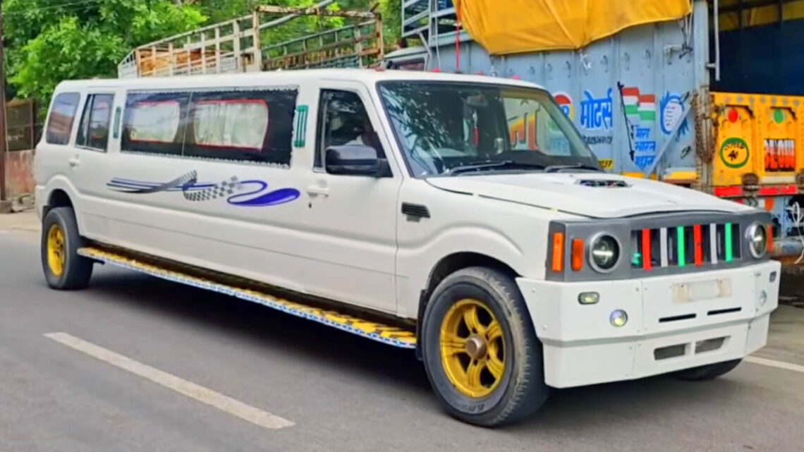 Modified Mahindra Scorpio Limousine