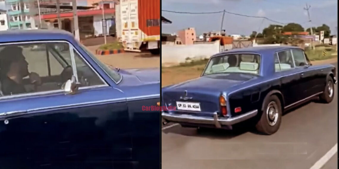 MS Dhoni Vintage Rolls Royce Silver Wraith in Ranchi