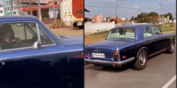 MS Dhoni Vintage Rolls Royce Silver Wraith in Ranchi