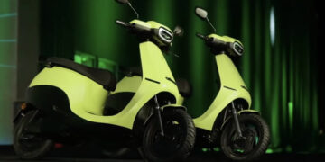 ola s1 air neon colour