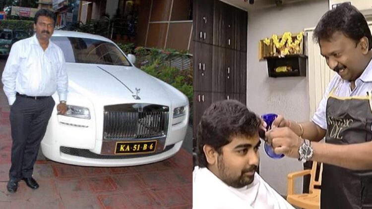 Ramesh Babu Billionaire Barber Rolls Royce
