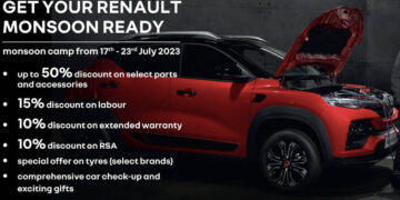 renault kiger monsoon camp