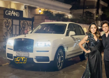 shahrukh khan gauri khan rolls royce cullinan