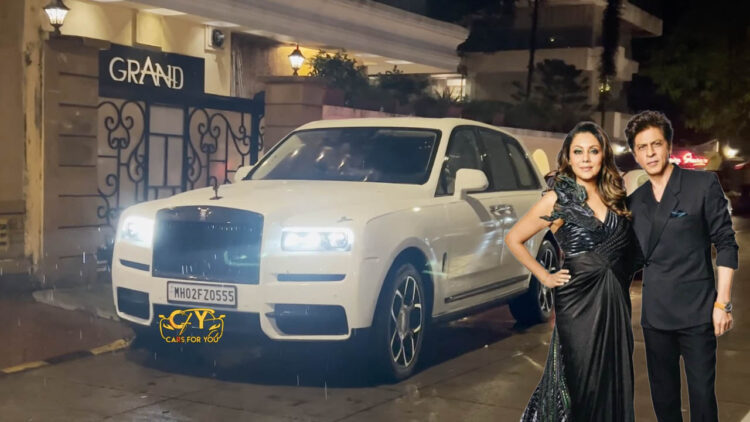 shahrukh khan gauri khan rolls royce cullinan