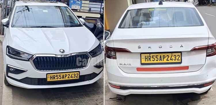 skoda slavia style taxi