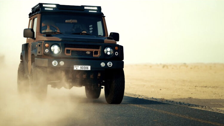 Suzuki Jimny Land Rover Defender Replica