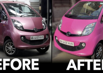 tata nano restoration before-after