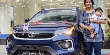 tata nexon delivery showroom