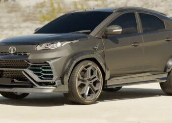 tata nexon lamborghini urus bodykit