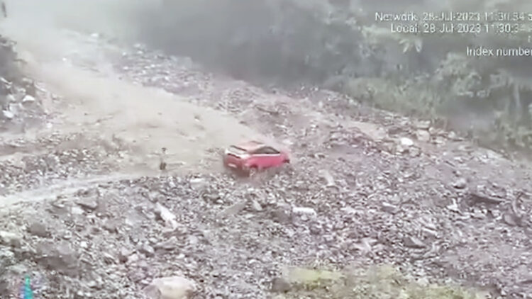 Tata Nexon Swept Away