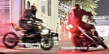 tvs apache rtr 310 ad shoot action photos