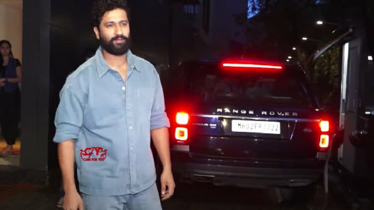 Vicky Kaushal in Range Rover Vogue