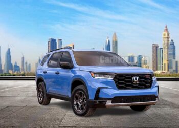 2023 honda pilot uae dubai skyline