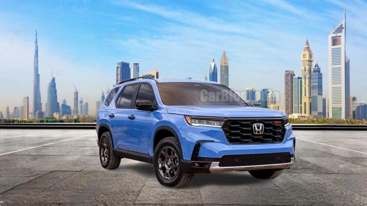 2023 Honda Pilot Uae Dubai Skyline