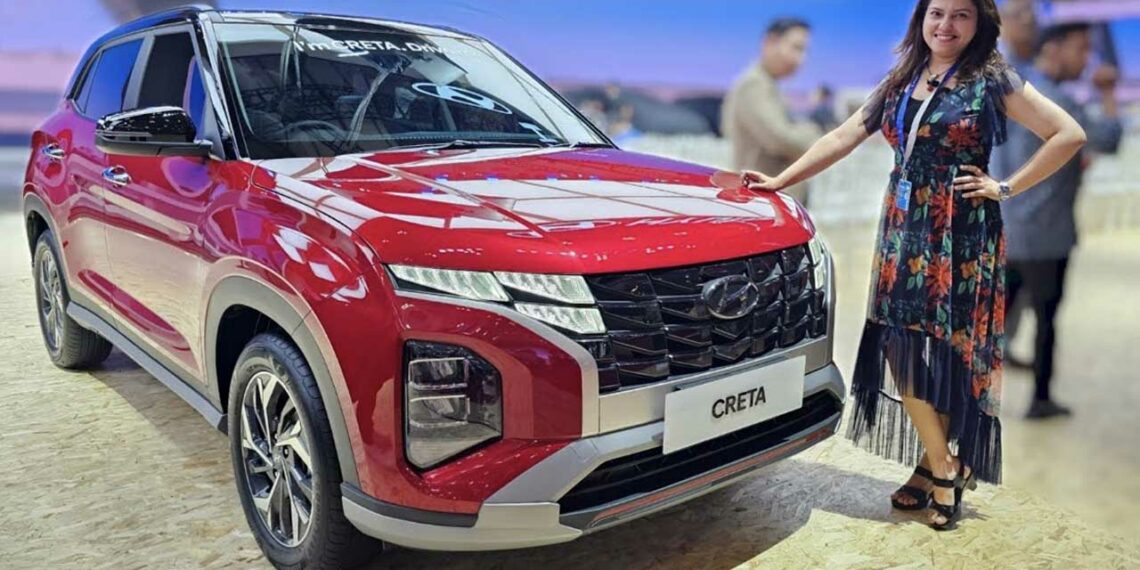 2023 hyundai creta facelift front three quarters