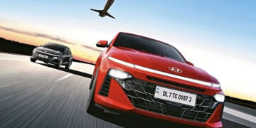2023 hyundai verna studio shot action image