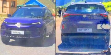 2023 tata nexon facelift front rear