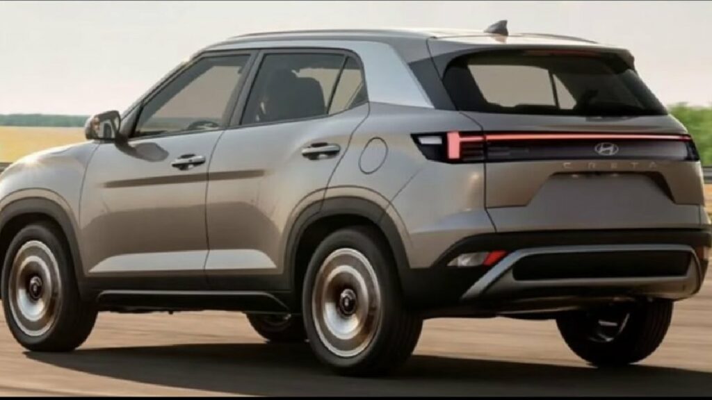 2024 Hyundai Creta Rear Profile Illustrated Exter and Venue Cues