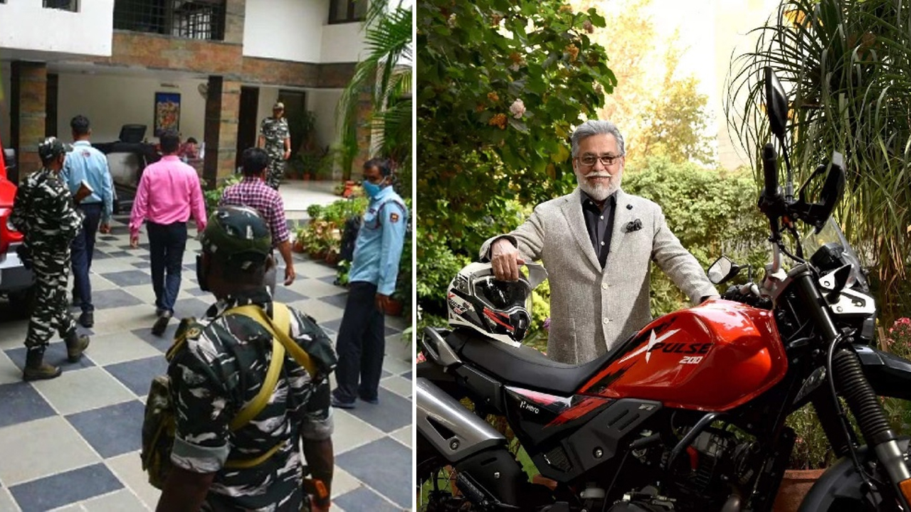 Hero MotoCorp Chairman Pawan Munjal House Raided By ED