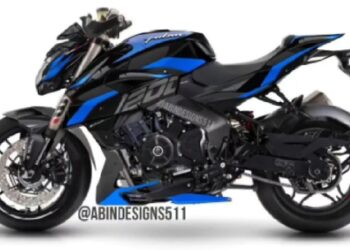 Bajaj Pulsar NS200 Rendition