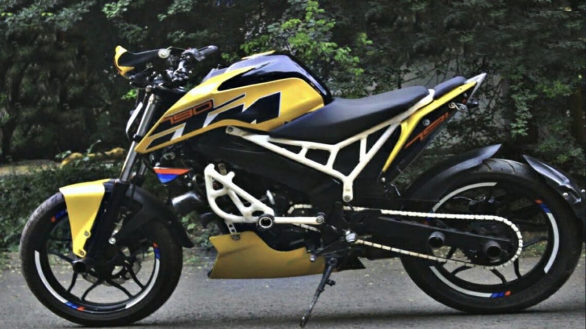 bajaj pulsar ns200 modified ktm 390 duke