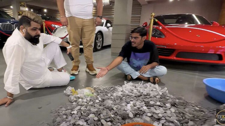Buying 1 Crore Porsche with 1 Rs Coins