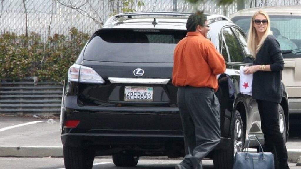 Charlize Theron with Lexus RX450h Hybrid