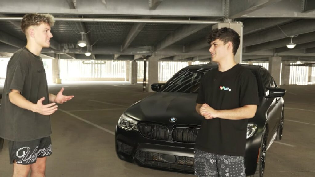Clix with his BMW M5