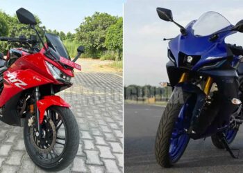 hero karizma xmr vs yamaha r15 v4 comparison