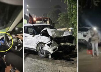 hyundai creta youngsters crash