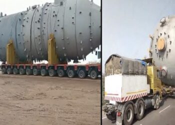 India's Longest Truck has 450 Wheels