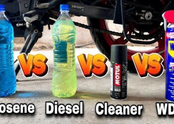 Kerosene or Diesel Better Bike Chain Cleaner