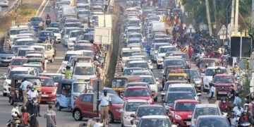 kolkata traffic density