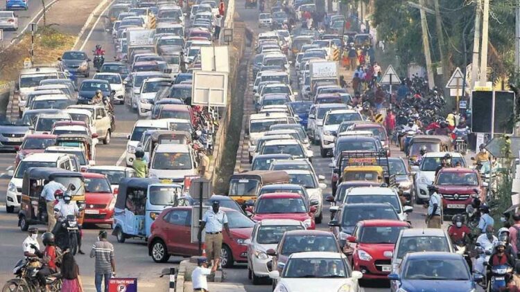 kolkata traffic density