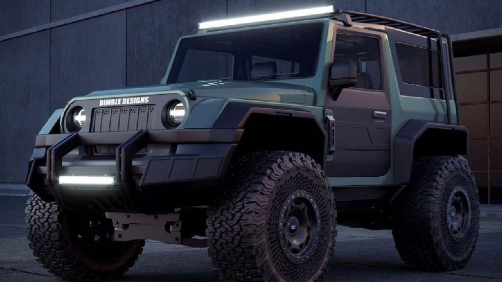 Mahindra Thar Ev Concept