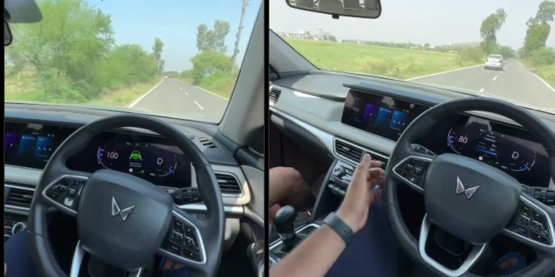 Mahindra XUV700 ADAS Misused