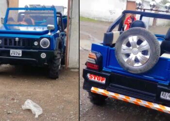 Maruti 800 Converted to Jimny