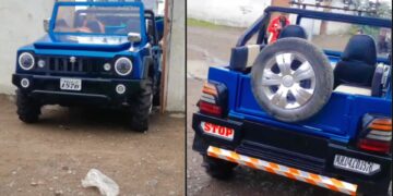 Maruti 800 Converted to Jimny