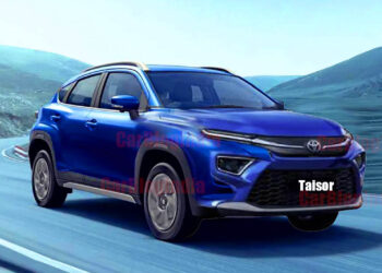 maruti fronx-based toyota-taisor-front three quarters rendering