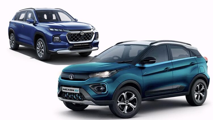 maruti grand vitara tata nexon ev