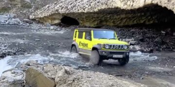 maruti jimny worlds most dangerous road