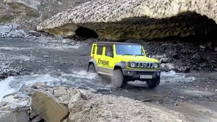 Maruti Jimny Worlds Most Dangerous Road