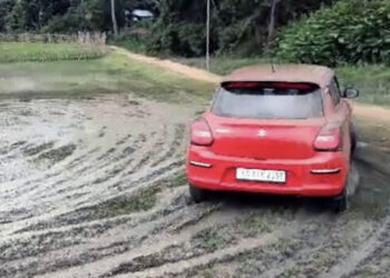 Maruti Swift Used to Plough Field