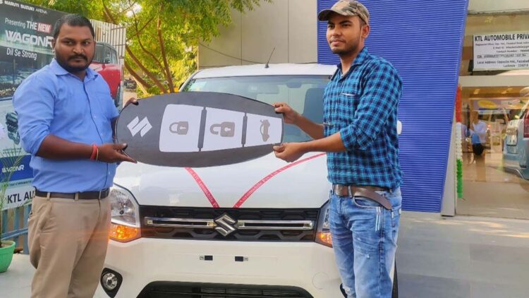 maruti wagonr delivery