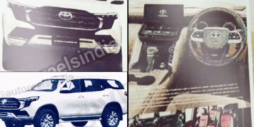 next-gen toyota fortuner brochure leak exterior interior