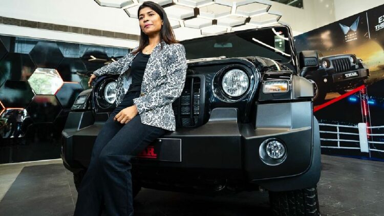 Nikhat Zareen Gets Mahindra Thar Gift